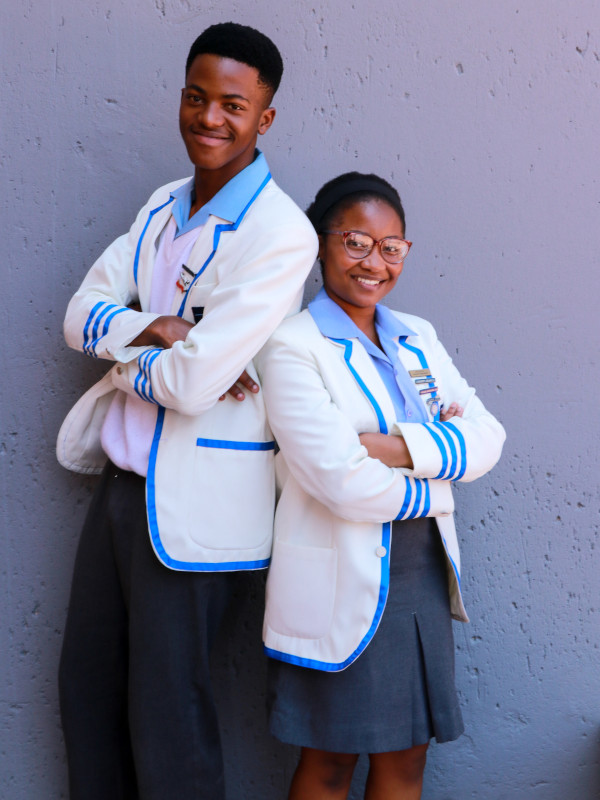 High School students at St Francis College, Benoni